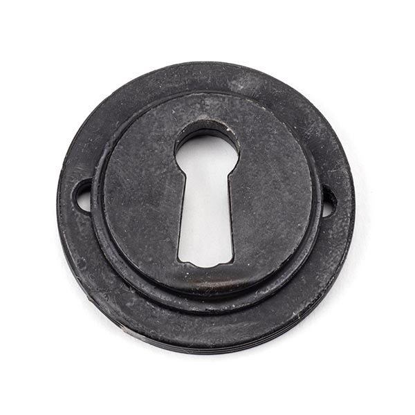 External Beeswax Round Escutcheon (Plain)