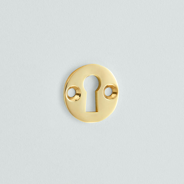 Croft - Round Cabinet Escutcheon 4569 by Croft Ironmongery