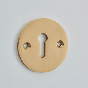 Croft Ironmongery, Standard Profile 3mm Escutcheon-4571, Escutcheons & Privacy Thumbturns, Escutcheons