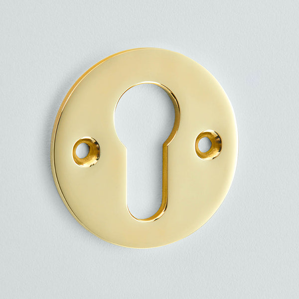 Croft - Euro Profile 3mm Escutcheon 4573 by Croft Ironmongery
