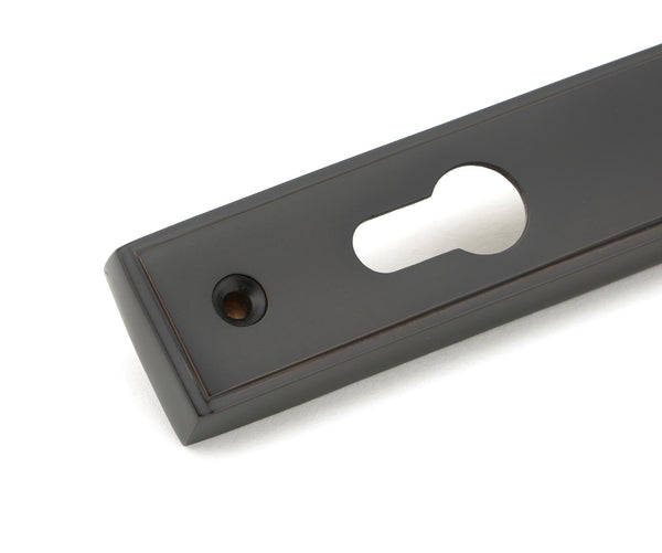 Hammered Newbury Slimline Espag. Lock Set