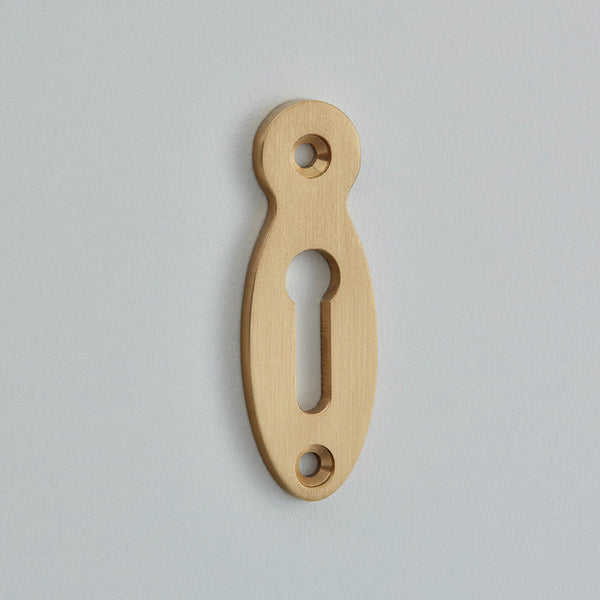 Croft Ironmongery, Open escutcheon-4578, Escutcheons & Privacy Thumbturns, Escutcheons