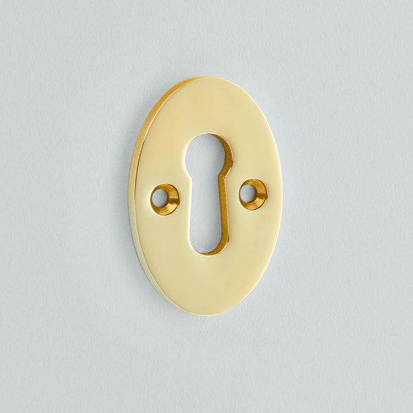 Croft Ironmongery, Open escutcheon-4579, Escutcheons & Privacy Thumbturns, Escutcheons