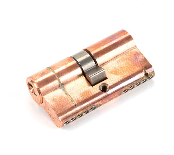 Polished Bronze 30/30 5pin Euro Cylinder