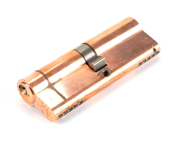 From The Anvil's Polished Bronze 5 Pin Euro Cylinder