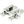 From The Anvil's Satin Chrome Prestbury Quadrant Fastener - Narrow