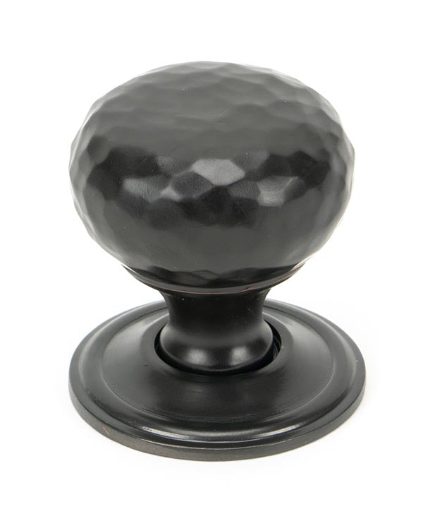 From The Anvil, Hammered Mushroom Cabinet Knob 32mm, Cabinet Hardware, Cabinet Knobs