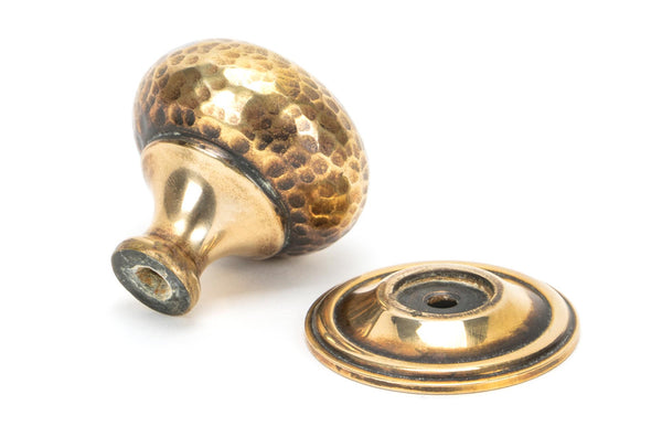 Hammered Mushroom Cabinet Knob