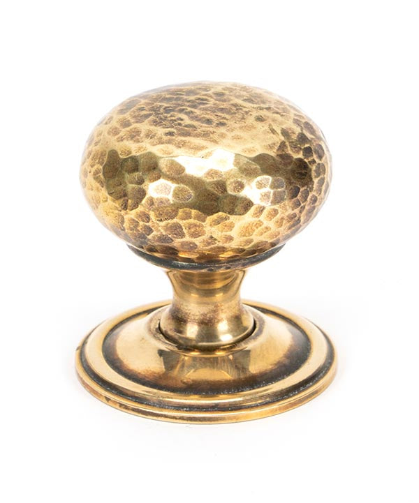 From The Anvil, Hammered Mushroom Cabinet Knob 38mm, Cabinet Hardware, Cabinet Knobs