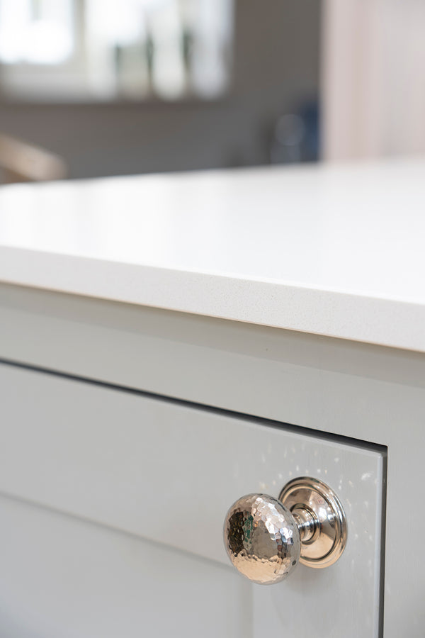 Hammered Mushroom Cabinet Knob