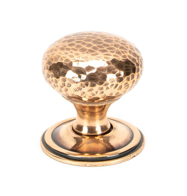 From The Anvil, Hammered Mushroom Cabinet Knob 38mm, Cabinet Hardware, Cabinet Knobs