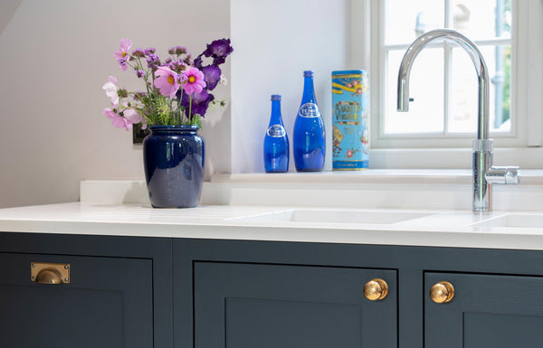 Hammered Art Deco Drawer Pull