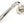 From The Anvil's Polished Nickel Newbury Lever on Rose Set (Sprung)