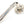 From The Anvil's Polished Nickel Newbury Lever on Rose Set (Sprung)