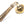 From The Anvil's Aged Brass Hammered Newbury Lever on Rose Set (Sprung)