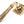 From The Anvil's Aged Brass Hammered Newbury Lever on Rose Set (Sprung)