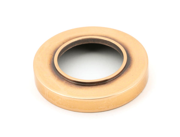 Avon Round Lever on Rose Set (Sprung) by From The Anvil