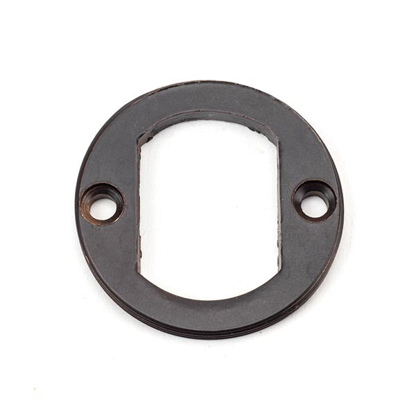 Aged Bronze Round Euro Escutcheon (Plain)