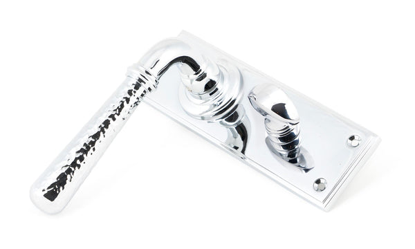 Hammered Newbury Lever Bathroom Set