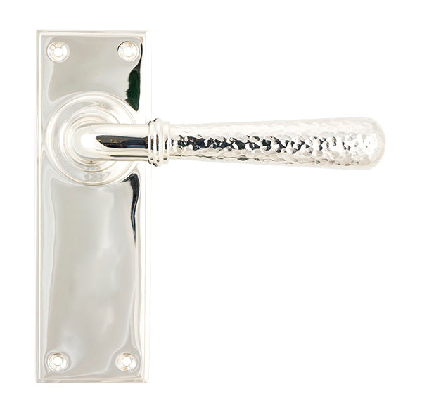 From The Anvil, Hammered Newbury Lever Latch Set, Door Handles, Lever Latch