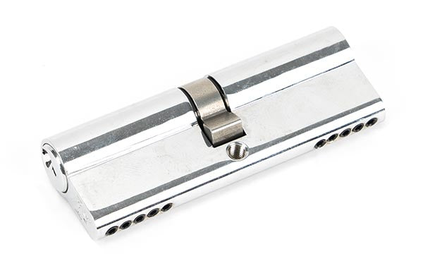 Polished Chrome 45/45 5pin Euro Cylinder