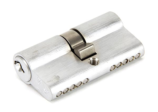 Satin Chrome 30/30 5pin Euro Cylinder KA