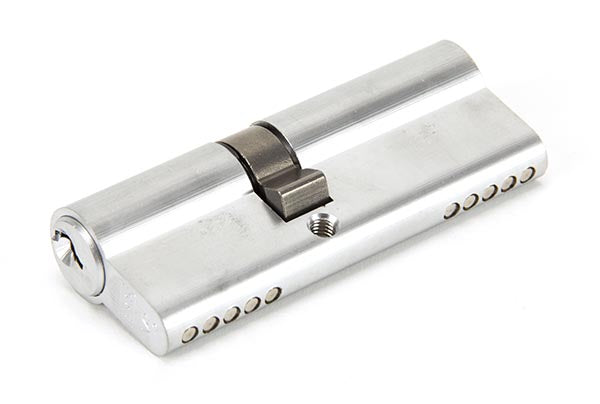 Satin Chrome 35/45 5pin Euro Cylinder KA