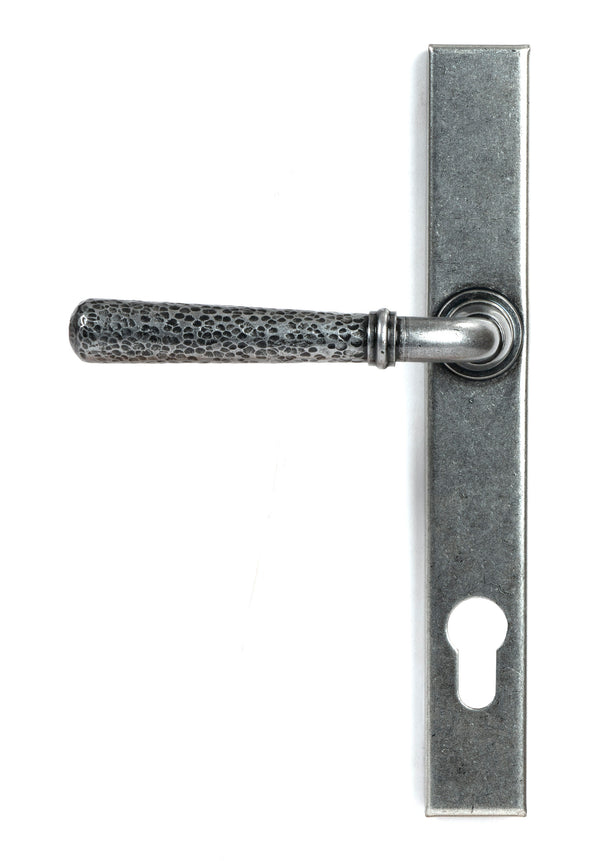 Hammered Newbury Slimline Espag. Lock Set