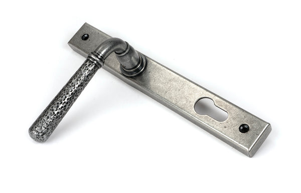 Hammered Newbury Slimline Espag. Lock Set