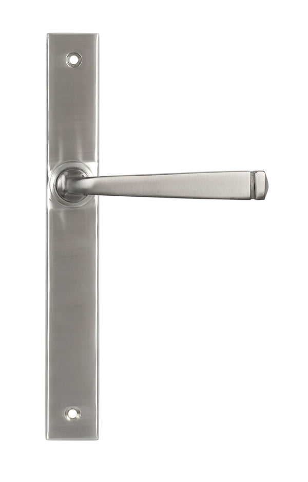 From The Anvil's Satin Marine SS (316) Avon Slimline Lever Espag. Latch Set