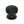 From The Anvil's Matt Black Beehive Cabinet Knob