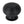 From The Anvil's Matt Black Beehive Cabinet Knob