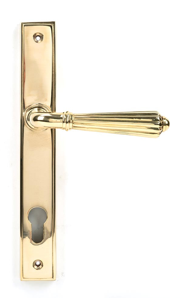 From The Anvil, Hinton Slimline Lever Espag. Lock Set, Door Handles, Espagnolette