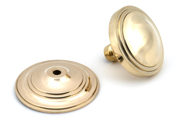 Art Deco Centre Door Knob by From The Anvil