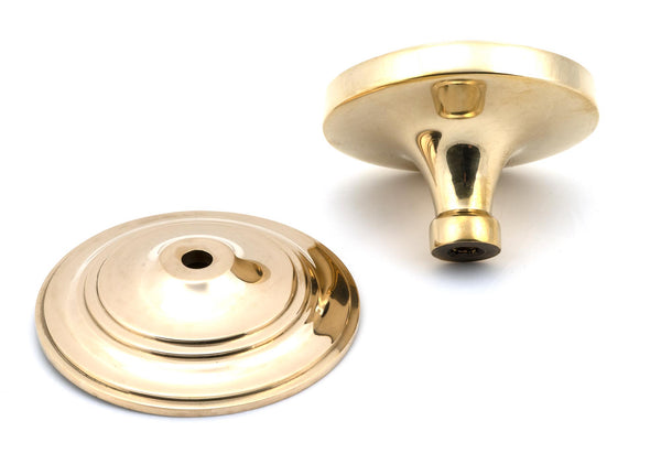 Art Deco Centre Door Knob by From The Anvil
