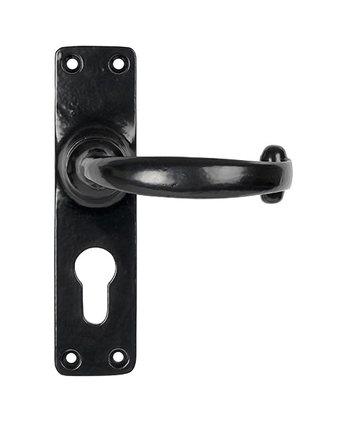 From The Anvil, MF Lever Euro Lock Set, Door Handles, Lever Euro