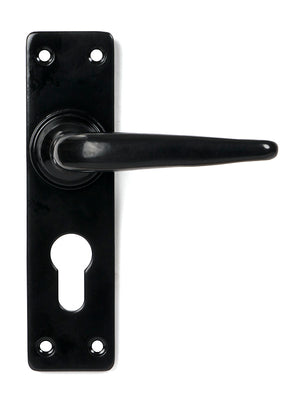 From The Anvil, Smooth Lever Euro Lock Set, Door Handles, Lever Euro