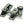From The Anvil's Pewter Patina Brompton Quadrant Fastener - Narrow