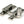From The Anvil's Polished Marine SS (316) Beehive Quadrant Fastener - Narrow