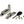 Mushroom Quadrant Fastener - Narrow by From The Anvil