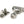 Mushroom Brighton Fastener by From The Anvil