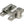 From The Anvil's Satin Marine SS (316) Brompton Quadrant Fastener - Narrow
