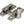 From The Anvil's Satin Marine SS (316) Prestbury Quadrant Fastener - Narrow