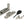 Mushroom Quadrant Fastener - Narrow by From The Anvil