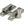 From The Anvil's Satin Marine SS (316) Mushroom Quadrant Fastener - Narrow
