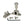 Beehive Brighton Fastener by From The Anvil