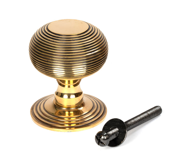 Beehive Centre Door Knob by From The Anvil