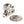 Beehive Centre Door Knob by From The Anvil