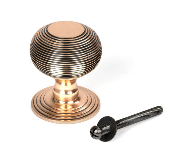 Beehive Centre Door Knob by From The Anvil