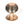 From The Anvil's Polished Bronze Beehive Centre Door Knob